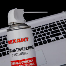 Пневматический очиститель (Сжатый воздух) DUST OFF, 1000мл (720мл), аэрозоль REXANT