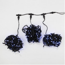 Гирлянда LED ClipLight 24V, 3 нити по 20 м, свечение с динамикой, цвет диодов Белый