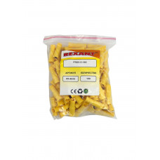 Разъем штекерный изолированный гнездо 5 мм 4-6 мм² (РШи-м 6.0-5/РШИм 5,5-6-4) желтый REXANT