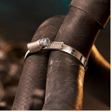 Хомут червячный 50-70-0,7 мм, (упак. 25 шт)  REXANT