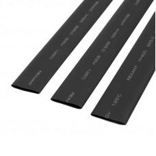 Трубка термоусаживаемая ТУТ нг 25,0/12,5мм, черная, упаковка 10 шт. по 1м REXANT