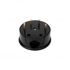 Вилка ВШ для электрической плиты 32А, 380В, 3Р+РЕ (ОУ) черная REXANT