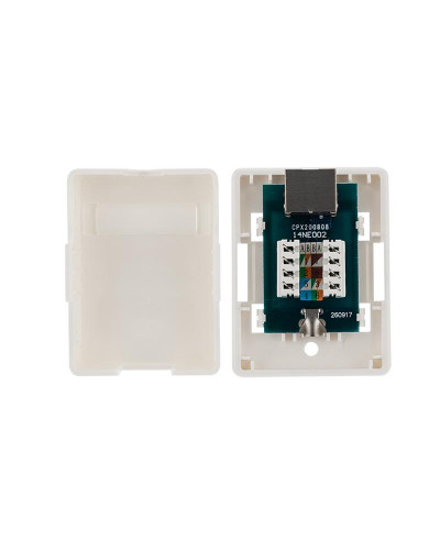 Розетка компьютерная внешняя, 1-порт FTP RJ-45 (8P8C), CAT 6 REXANT