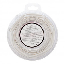 Трубка термоусаживаемая ТУТ нг 4,0/2,0мм, белая, ролик 2,44м REXANT