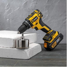 Коронка алмазная 65мм по керамограниту с центровочным сверлом KRANZ