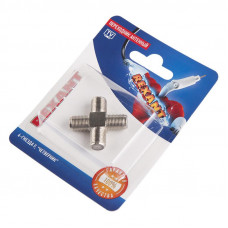 Переходник антенный, (3 гнезда F), тройник, 1 шт. PROconnect