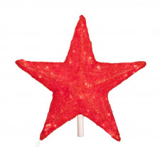 Акриловая светодиодная фигура Звезда 80 см, 210 светодиодов, красная NEON-NIGHT