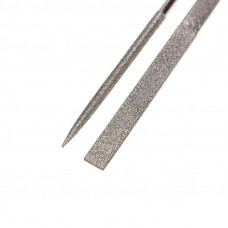 Набор надфилей алмазных KRANZ 140х50х3 мм, 5 шт.