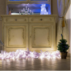 Гирлянда еловая белоснежная 2,7м, диаметр 36см NEON-NIGHT