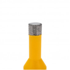 Коронка алмазная профессиональная по керамограниту и железобетону М14, вакуумное спекание, 12мм, для УШМ KRANZ