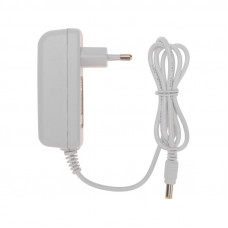 Блок питания (сетевой адаптер) AC 110-250В/DC 12В, 2А, 24Вт с DC разъемом подключения 5,5x2,1, белый корпус (IP43)