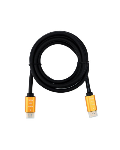 Кабель HDMI - HDMI 2.0, 2м, Gold REXANT