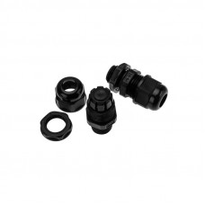 Кабельный ввод MG-16 (10-6мм) черный REXANT