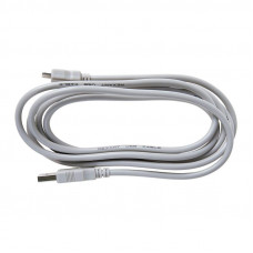 Кабель шт. USB-A – гн. USB-A, 2,4А, 1,8м, ПВХ, серый REXANT