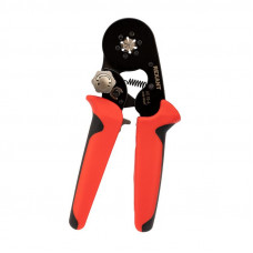 Кримпер HT-10-6 для обжима штыревых наконечников 0,08-10,0мм² с регулятором прижимного усилия REXANT