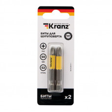 Бита для шуруповерта PH3х50 мм (2 шт./уп.) Kranz