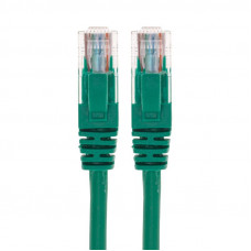 Патч-корд U/UTP, CAT 5e, RJ45-RJ45, 26AWG, LSZH, зеленый, 5м REXANT
