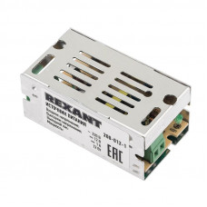 Источник питания 110-250 V AC/12 V DC 1 A 12 W с разъемами под винт, без влагозащиты (IP20)
