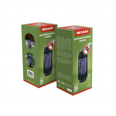 Антимоскитная инсектицидная лампа S 30м² 1Вт/220В REXANT