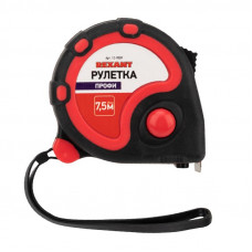 Рулетка измерительная Профи прорезиненный корпус, 7,5м х 25мм REXANT