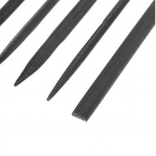 Набор надфилей 160х4мм, обрезиненные рукоятки, 10 шт. KRANZ