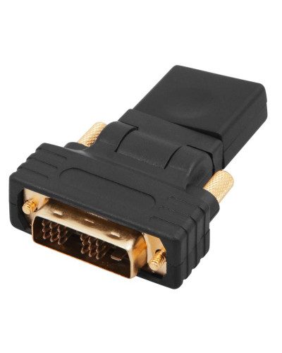Переходник поворотный, штекер DVI-D - гнездо HDMI REXANT