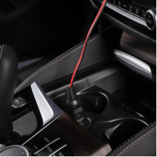 Автозарядка с индикатором (разъем 2.1х5.5) (АЗУ) шнур прямой 1.5 м REXANT