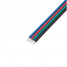 Коннектор с проводами для подключения к контроллеру светодиодной ленты RGB COB 10мм REXANT