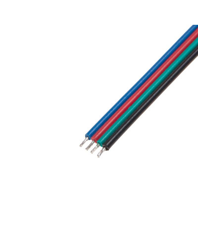 Коннектор с проводами для подключения к контроллеру светодиодной ленты RGB COB 10мм REXANT