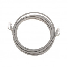 Патч-корд U/UTP, CAT 6A (10G), RJ45-RJ45, 28AWG, LSZH, серый, 3м REXANT