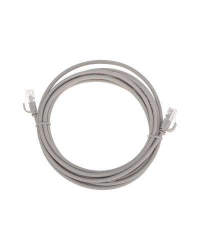 Патч-корд U/UTP, CAT 6A (10G), RJ45-RJ45, 28AWG, LSZH, серый, 3м REXANT