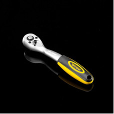 Ключ-трещотка для торцовых головок 1/4, СrV, 72 зубца KRANZ