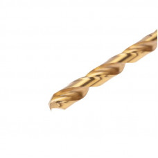 Сверло по металлу, 9мм, Р6М5, ТИТАН, шестигранный хвостовик (1 шт. в упаковке) DIN 338 KRANZ