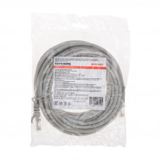 Патч-корд U/UTP, CAT 6, RJ45-RJ45, 26AWG, LSZH, серый, 5м REXANT