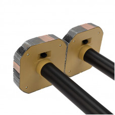 Набор отпугивателей кротов с садовым фонариком (R 20м х2) камень REXANT