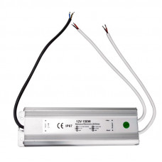 Источник питания 12В, 150Вт с проводами, влагозащищенный IP67