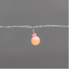 Гирлянда светодиодная Шарики 5м, 20LED, IP20, прозрачный провод, свечение мульти (RG/RB), контроллер 8 режимов, 230В NEON-NIGHT