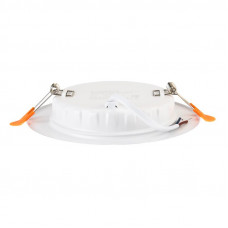 Панель светодиодная встраиваемая круглая 12Вт 230В 4000К 960Лм 145мм белая IP20 LAMPER