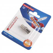 Переходник антенный, (гнездо F - гнездо F), бочка, 5 шт. PROconnect