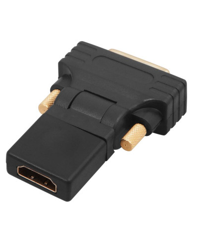 Переходник поворотный, штекер DVI-D - гнездо HDMI REXANT