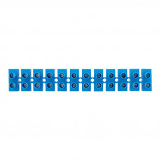 Клеммная винтовая колодка KВ-35 10-35, ток 80 A, полипропилен синий REXANT (10 шт./уп.)