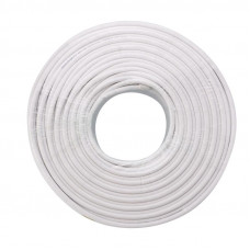 Кабель коаксиальный RG-6U, 75Ом, CCS/Al/Al, 32%, 100м, INDOOR, белый PROconnect Light