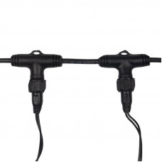 Гирлянда светодиодная Занавес 2х1,5м 360 LED ЖЕЛТЫЙ черный ПВХ IP65 постоянное свечение 230В блок в комплекте NEON-NIGHT