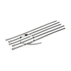 Стяжка кабельная стальная (304) 300x4,6мм (50 шт/уп) REXANT