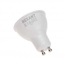 Лампа светодиодная Рефлектор 9,5Вт 808Лм GU10 2700K теплый свет REXANT