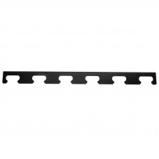 Держатель для ручного инструмента с гладкими ручками, настенный, черный REXANT