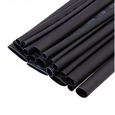 Набор термоусаживаемых трубок ТУТ нг №5 STANDARD 2:1, упаковка 18 шт. по 10 см REXANT