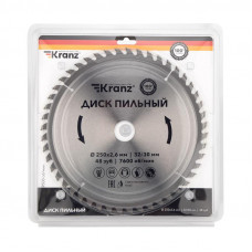 Диск пильный 250 мм х 48 зуб х 32/30 мм KRANZ