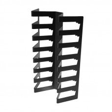 Кронштейн для хранения дисков настенный, черный REXANT