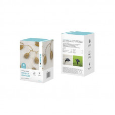 Гирлянда садовая (каскад) Ночная Лампада 4м, 2700К, с аккумулятором и выносной солнечной панелью LAMPER